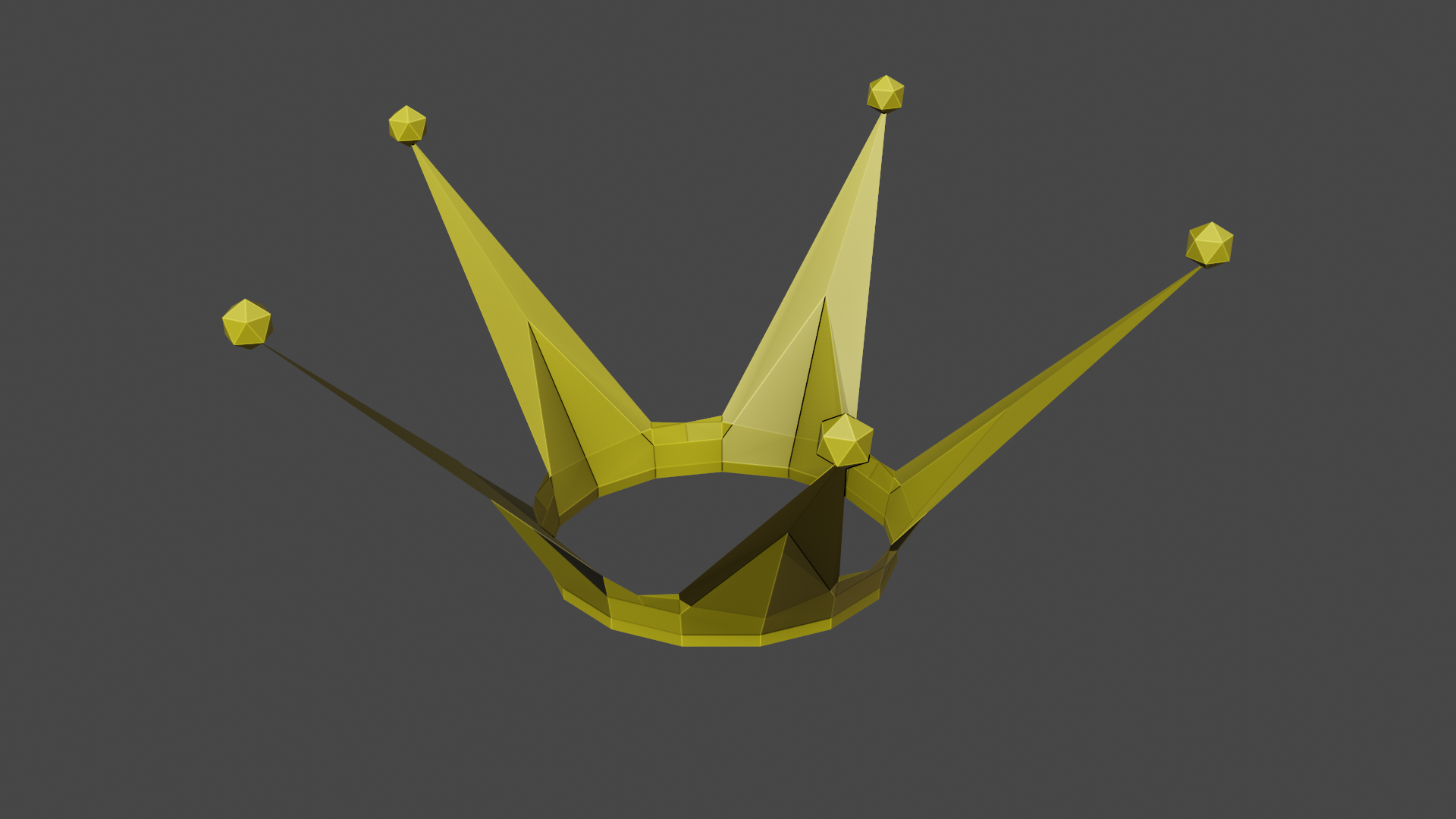 Low poly crown preview image 1